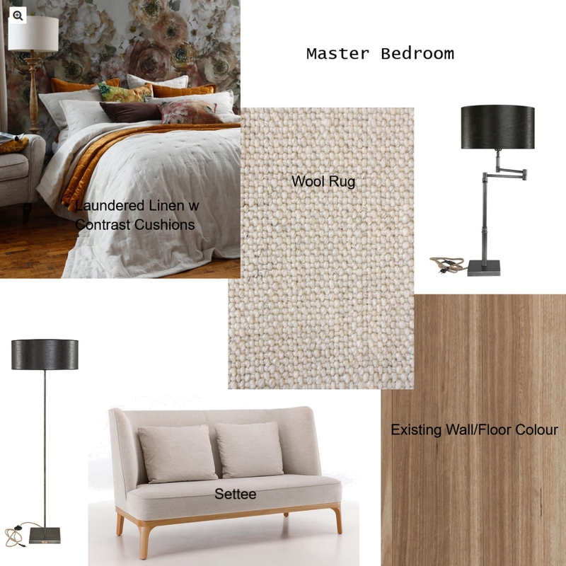 Master Bedroom Mood Board by Christine Dengate on Style Sourcebook