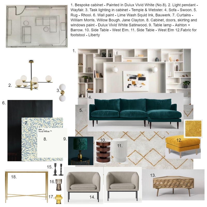 Sample Board Elspa Mood Board by ElsPar on Style Sourcebook