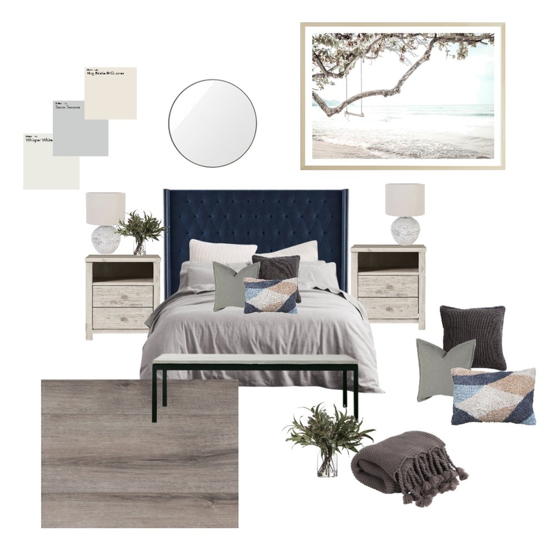 bedroom modern beach Mood Board by angiel on Style Sourcebook