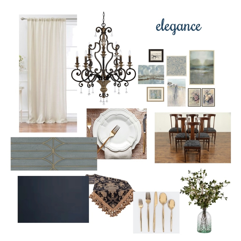 elegance Mood Board by Live in Bloom design on Style Sourcebook