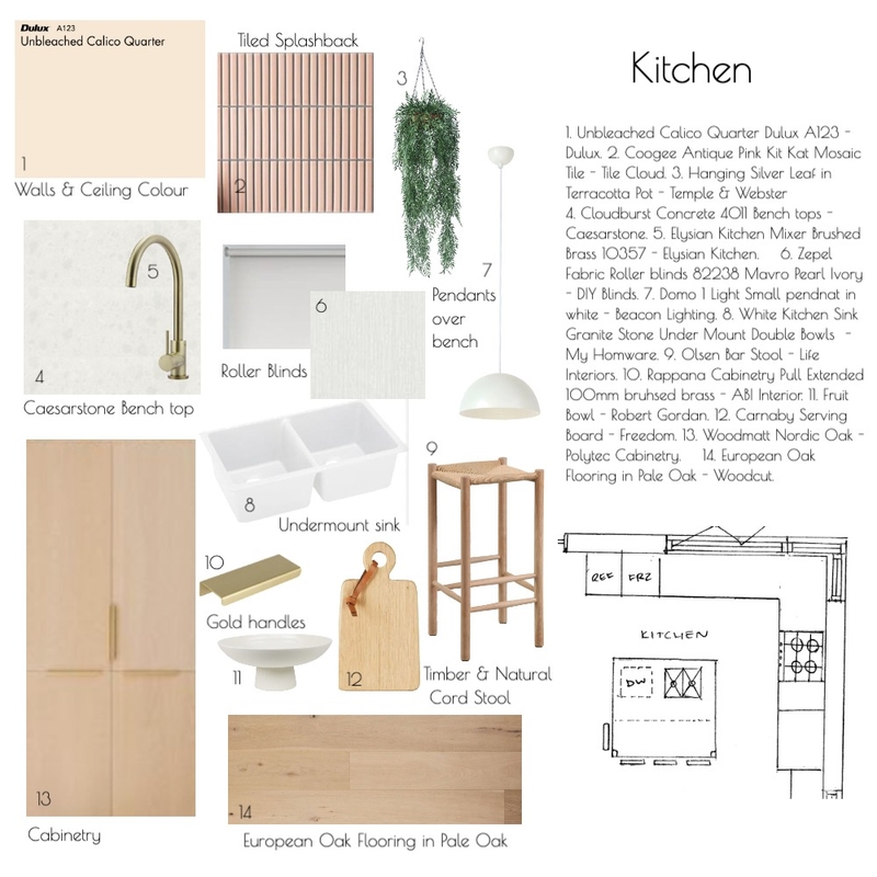 Kitchen Mood Board by larissaemara on Style Sourcebook