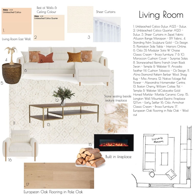 Living Room Mood Board by larissaemara on Style Sourcebook