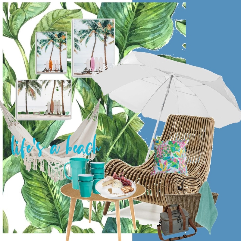 LIFE'S A BEACH Mood Board by WHAT MRS WHITE DID on Style Sourcebook