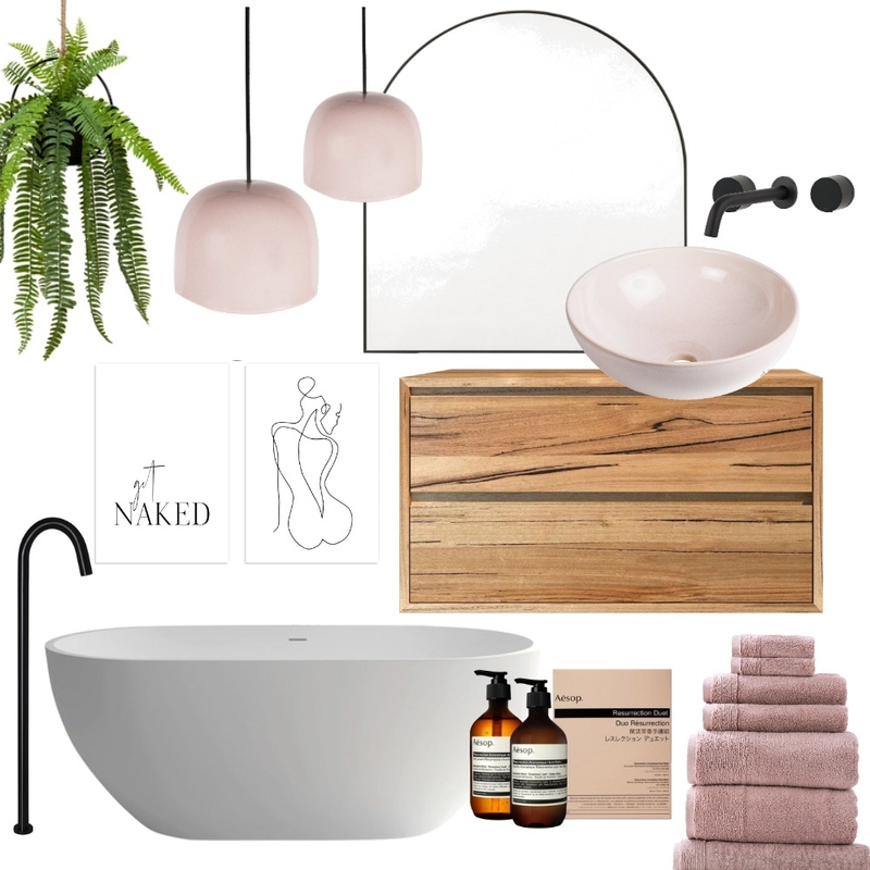 Ensuite Mood Board by MollyIda on Style Sourcebook