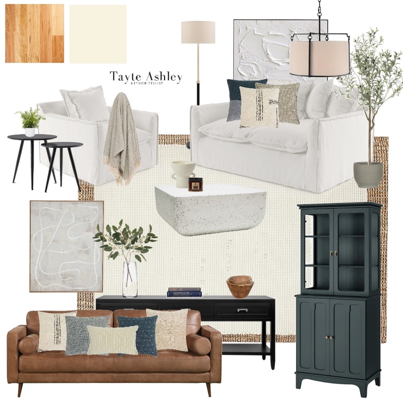 Contemporary Living Mood Board by Tayte Ashley on Style Sourcebook