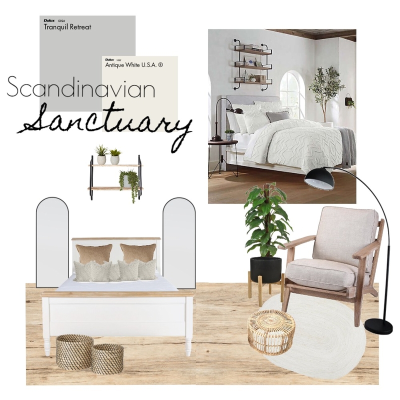 Scandinavian Sanctuary Mood Board by A total Mood on Style Sourcebook