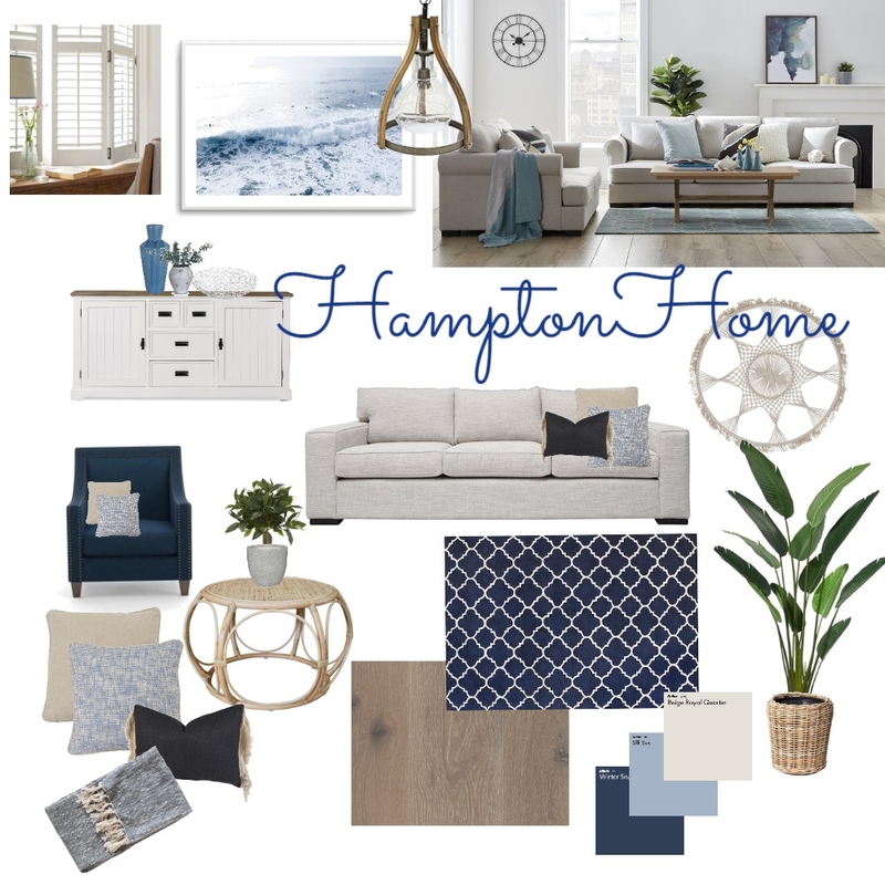 Hampton Home Mood Board by angiel on Style Sourcebook