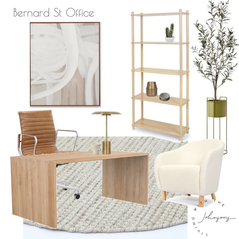 Bernard St Office Styling Mood Board by LWTJ on Style Sourcebook