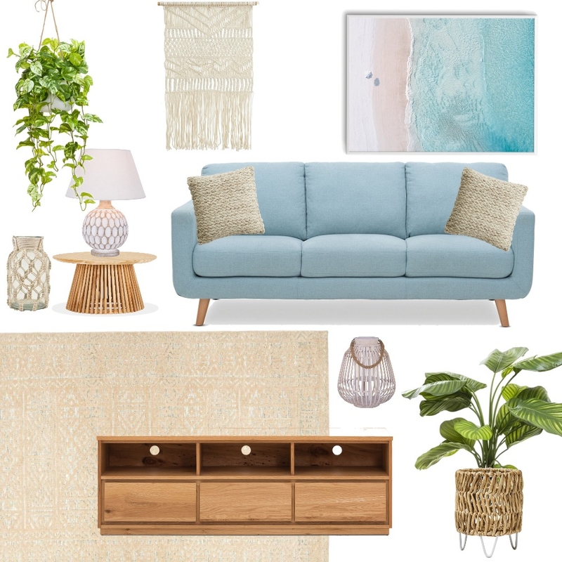 Coastal Living Room Mood Board by Our Coastal Dream on Style Sourcebook