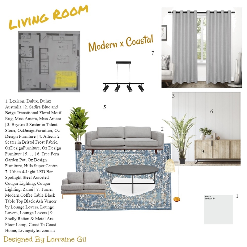 Living Room Mood Board by Lozagil on Style Sourcebook