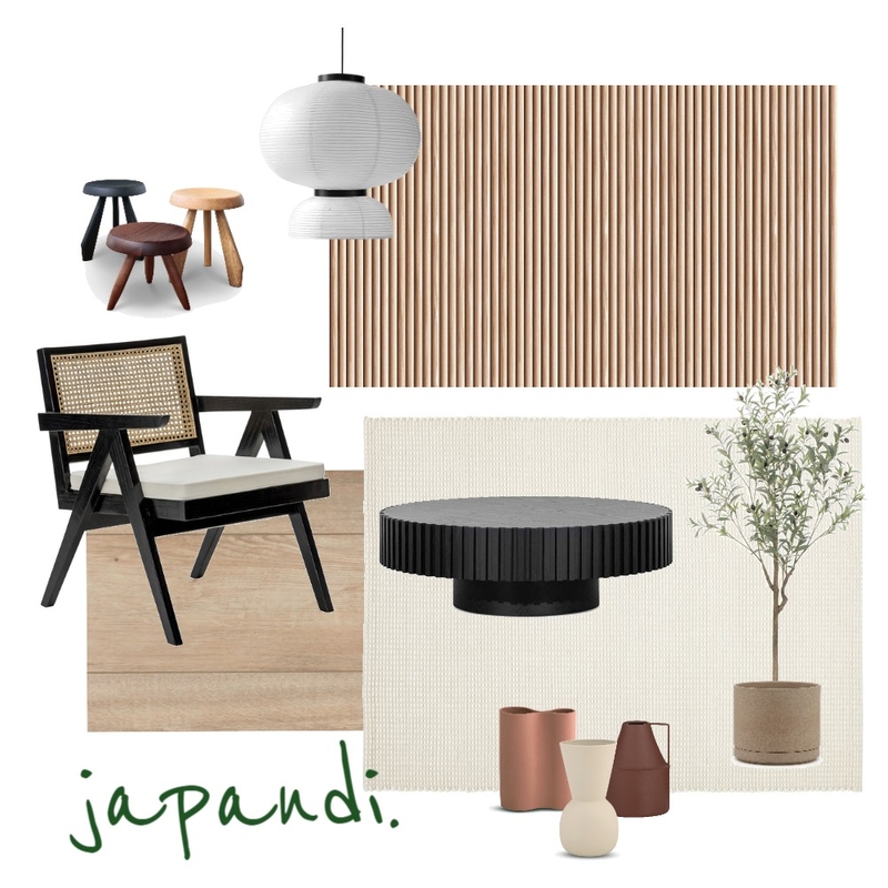 Japandi Mood Board by ptiara on Style Sourcebook