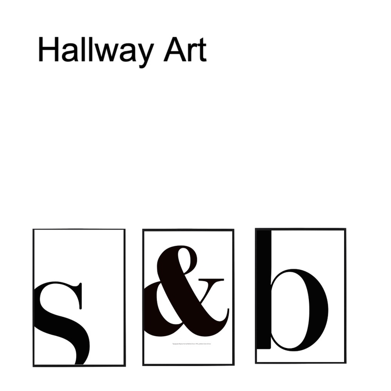 Hallway Art Mood Board by Suzanne Ladkin on Style Sourcebook