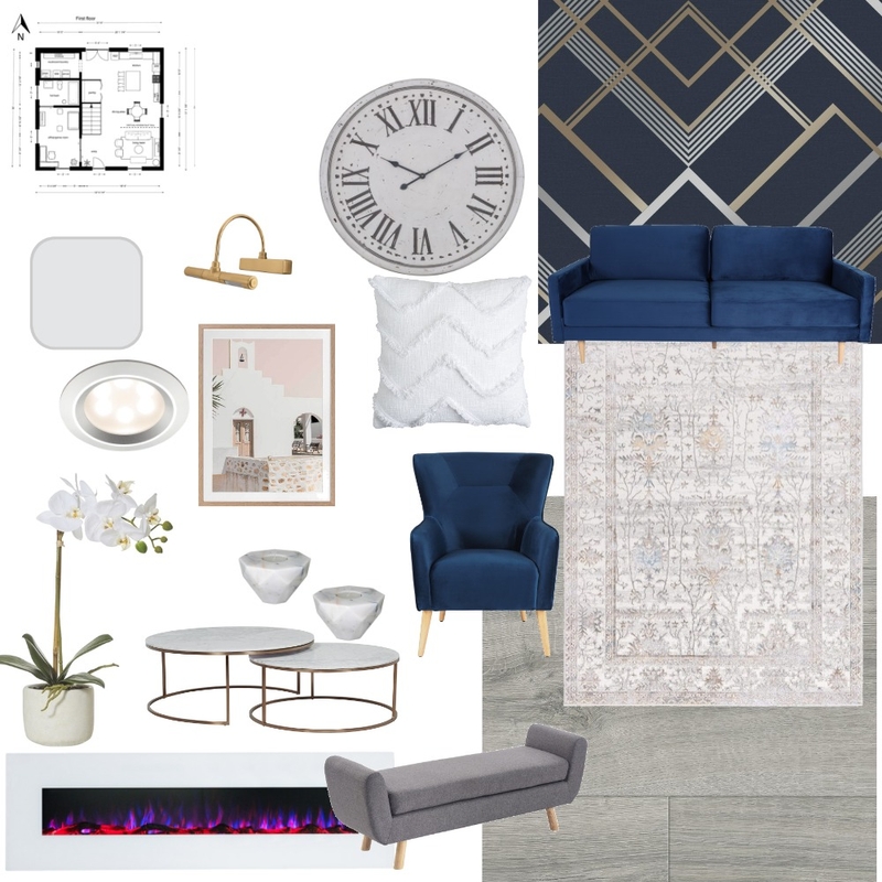 Living Room Mood Board by Hansari on Style Sourcebook