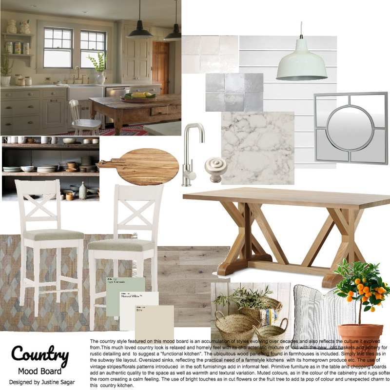 countrykitchen Mood Board by justinesagar on Style Sourcebook