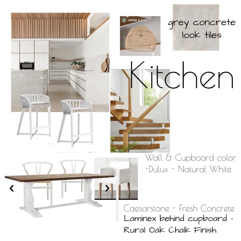 Kitchen/Dinning Mood Board by minnie on Style Sourcebook