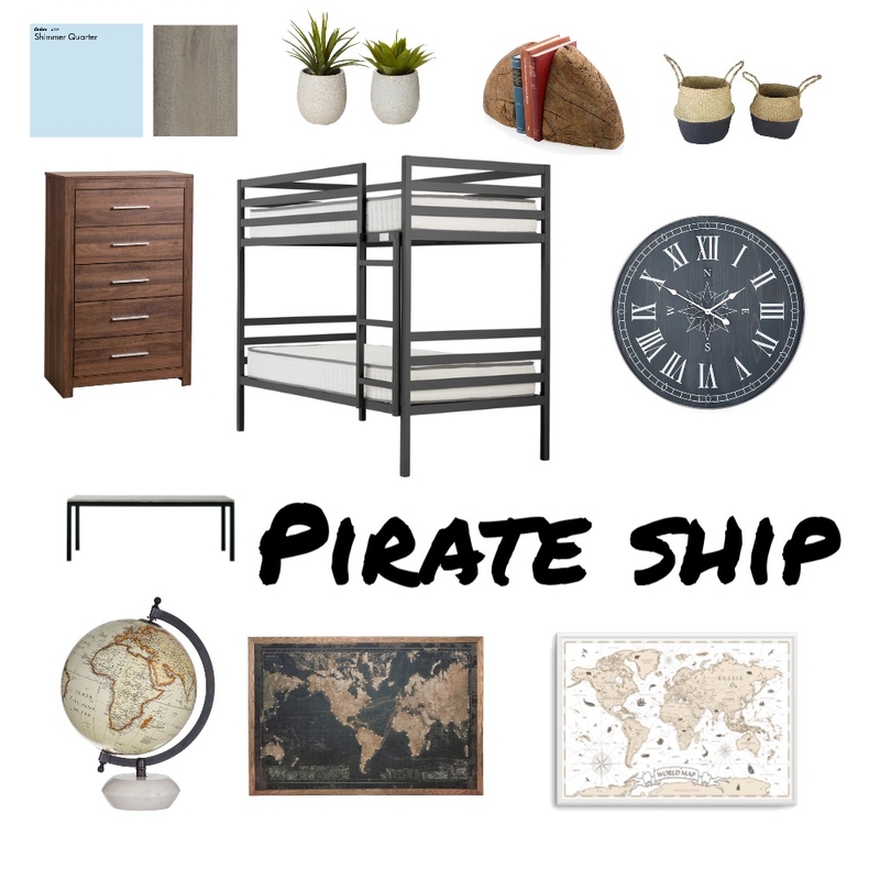 Pirate Ship Mood Board by jmccanne on Style Sourcebook