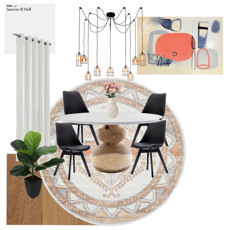 MCM Dining Room Mood Board by jascolla on Style Sourcebook