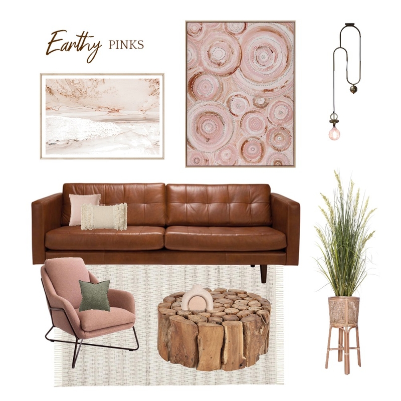 Earthy Pinks Mood Board by SR Interiors on Style Sourcebook