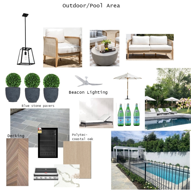 Outdoor/Pool Area Mood Board by Creative Solutions on Style Sourcebook