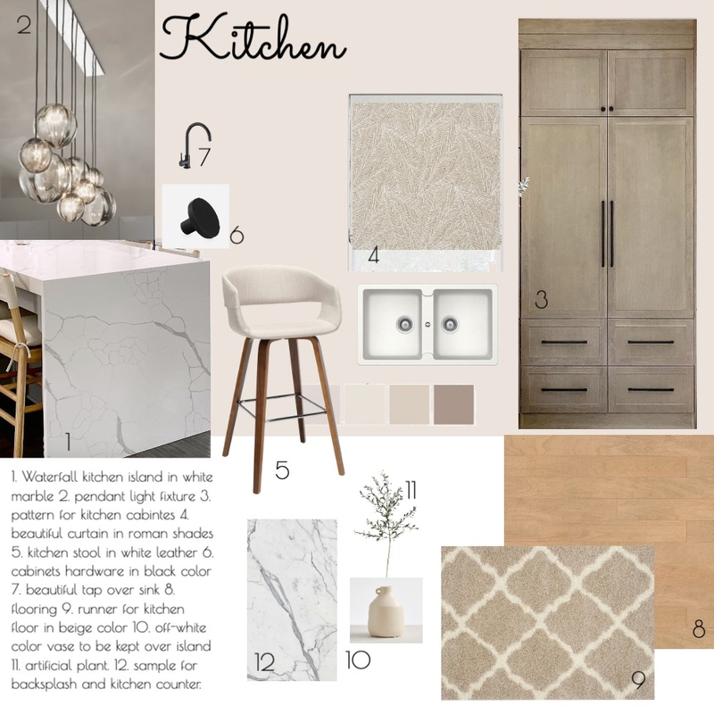 kitchen Mood Board by Shobhana on Style Sourcebook