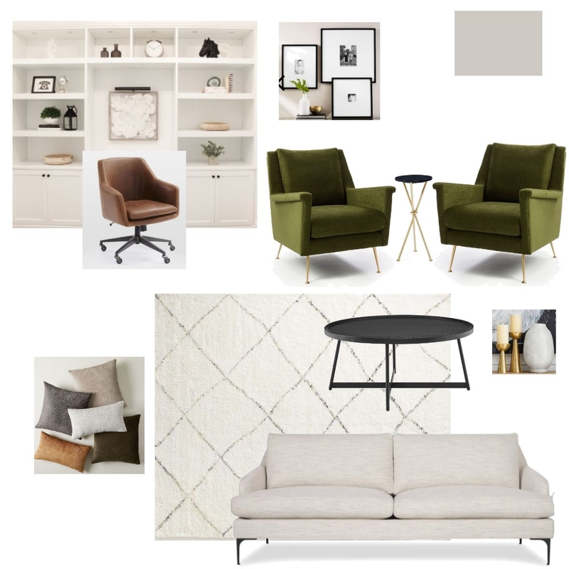 Study Room Mood Board by designsbyhenvi on Style Sourcebook