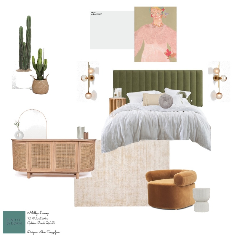 IDO Bedroom Assessment 26 Mood Board by Rose Co By Design on Style Sourcebook