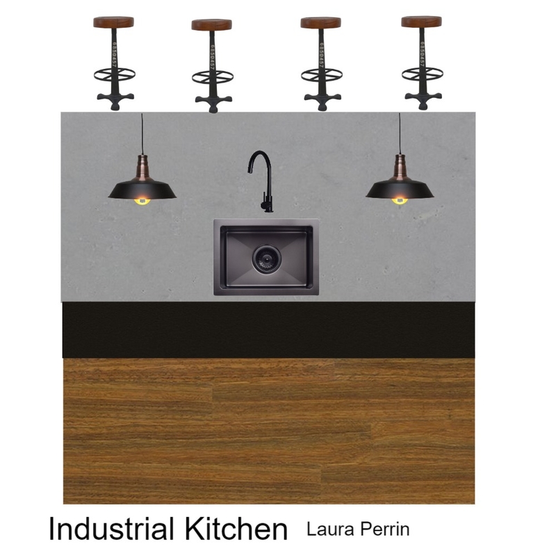 Industrial Kitchen Mood Board by Laura Elle on Style Sourcebook