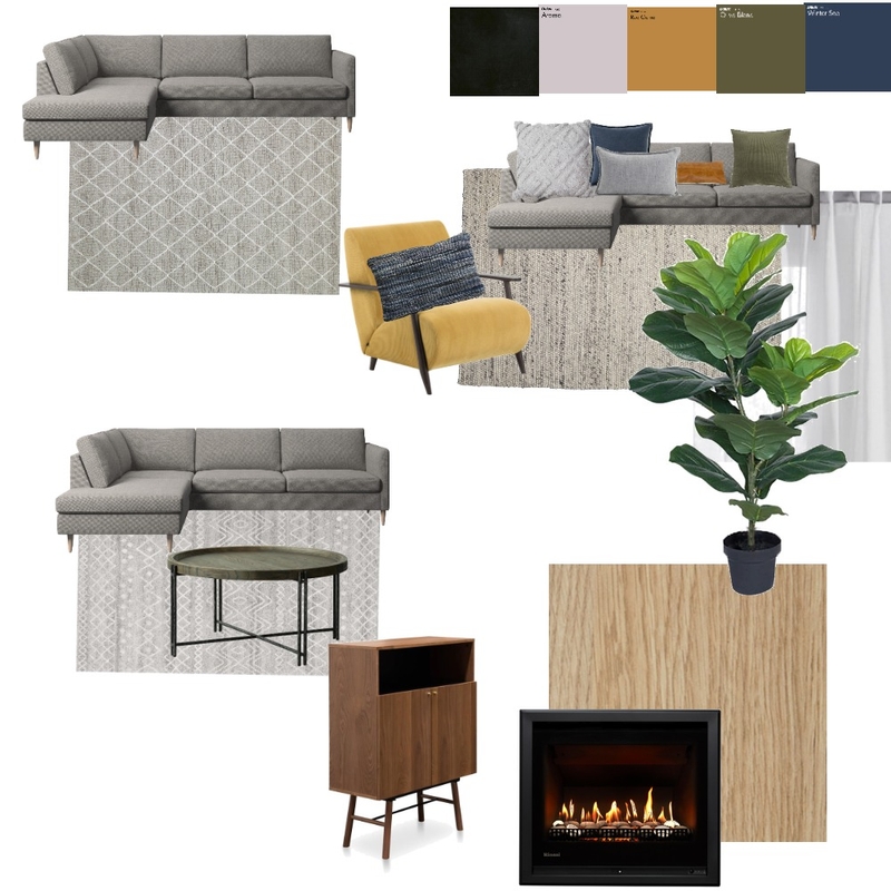 Lounge Room Mood Board by Kirsten Brown on Style Sourcebook