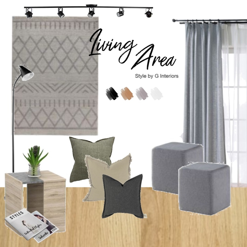 Scandinavian Living room Mood Board by Gia123 on Style Sourcebook