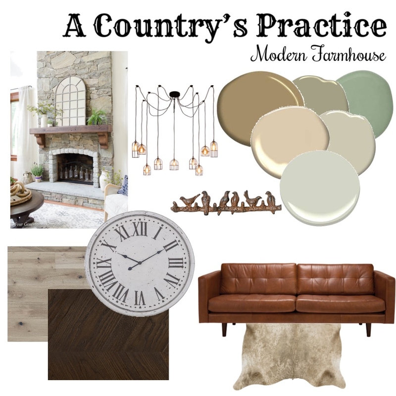 A Country’s Practice - Modern Farmhouse Mood Board by Joycey on Style Sourcebook