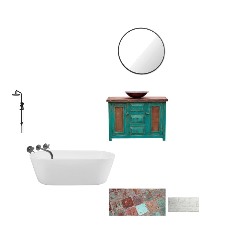 Coastal Bathroom Mood Board by NancyO on Style Sourcebook