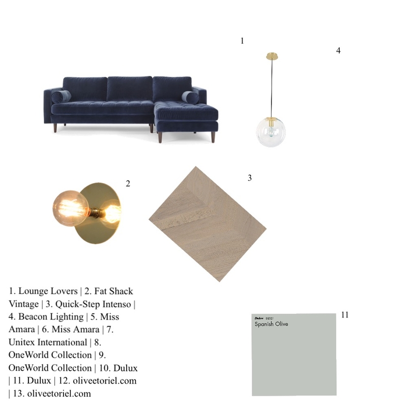 Lounge Mood Board by Catherine Hotton on Style Sourcebook