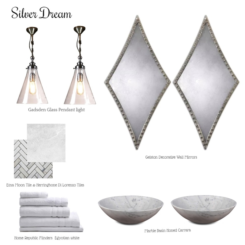 Silver Dreaming Mood Board by Geri Ramsay on Style Sourcebook