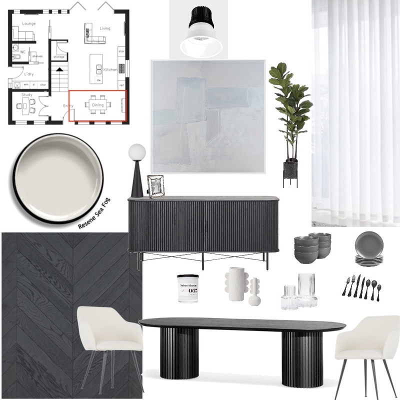 Dinning Room Module 9 Mood Board by danielmel on Style Sourcebook