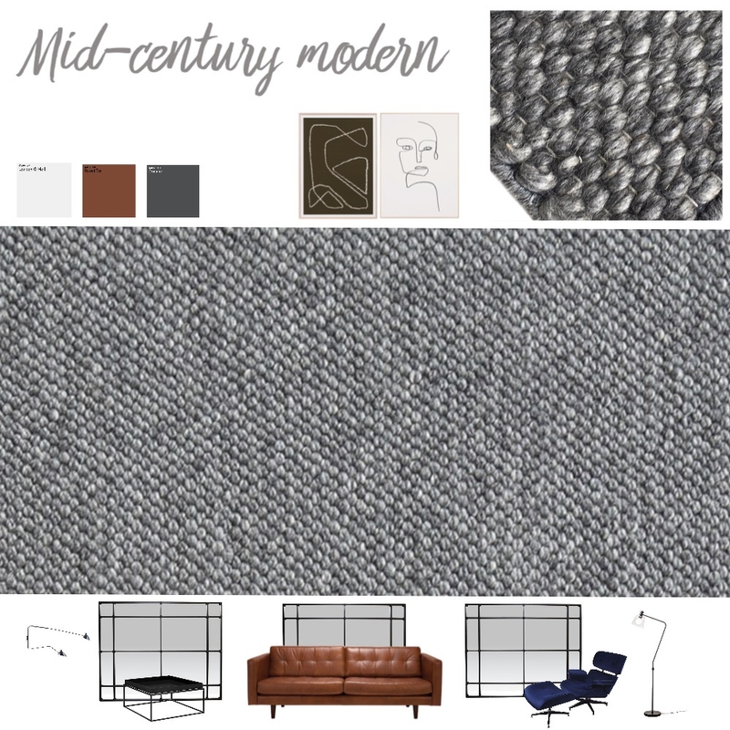 Drake Anthracite-Mid-century modeern Mood Board by Cocoon_me on Style Sourcebook