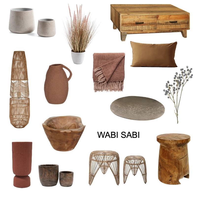 WABI SABI Mood Board Mood Board by Leila Barille on Style Sourcebook