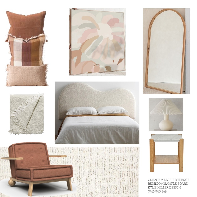 BEDROM SAMPLE BOARD Mood Board by Kylie Miller on Style Sourcebook