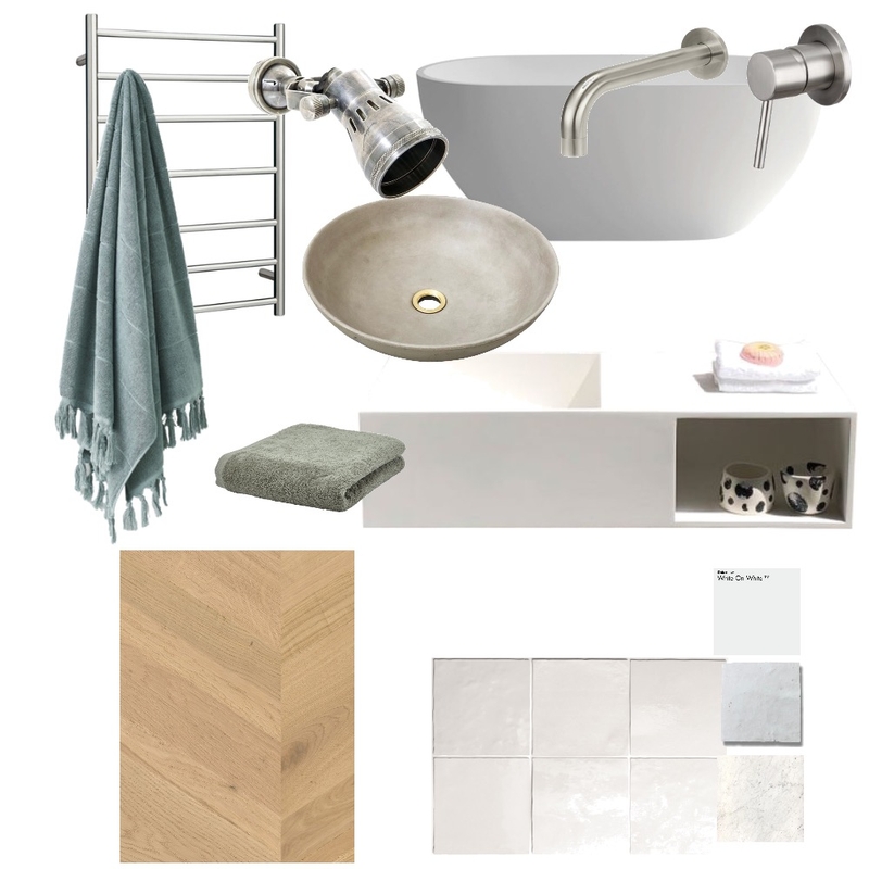 Main bathroom Mood Board by RhiC on Style Sourcebook