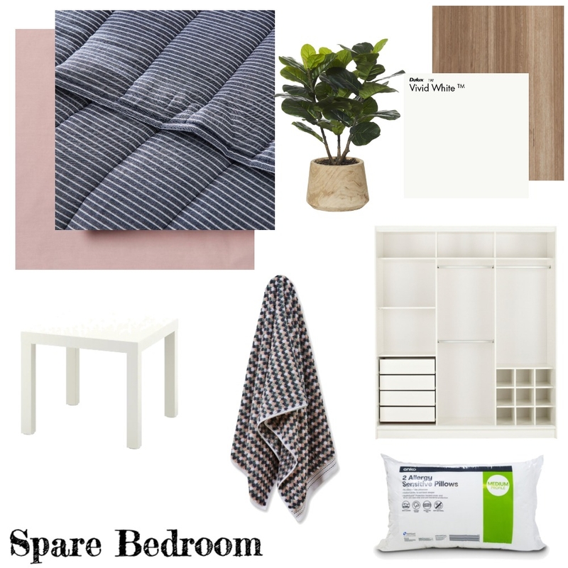 Spare Bedroom Mood Board Mood Board by Leila on Style Sourcebook
