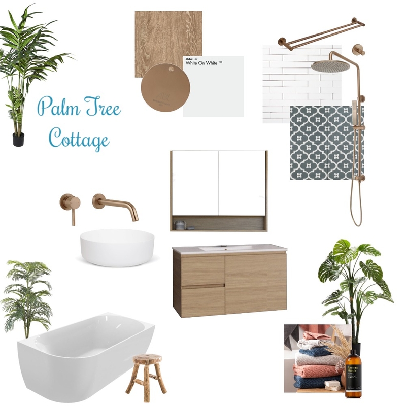 Palm Tree Cottage Mood Board by Northern Rivers Bathroom Renovations on Style Sourcebook
