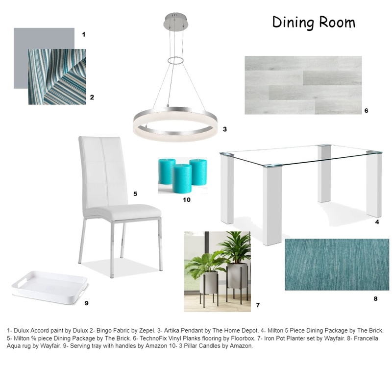 Dining Room Sample Board Mood Board by DawnSlater1988 on Style Sourcebook