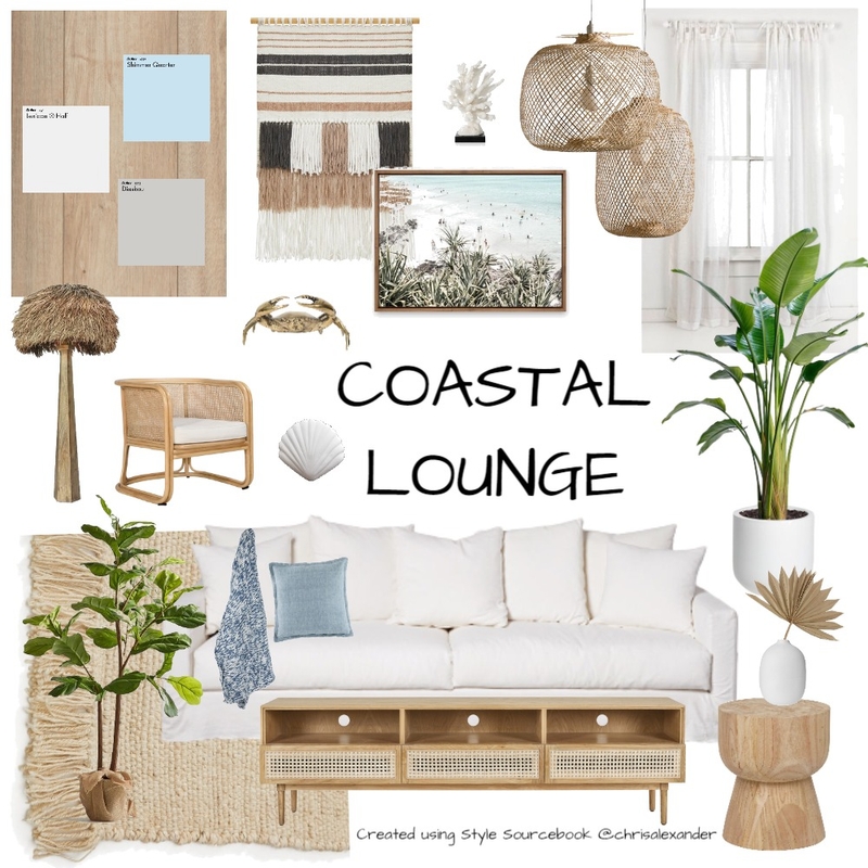 Coastal Lounge Board 2 Mood Board by CHRIS ALEXANDER on Style Sourcebook