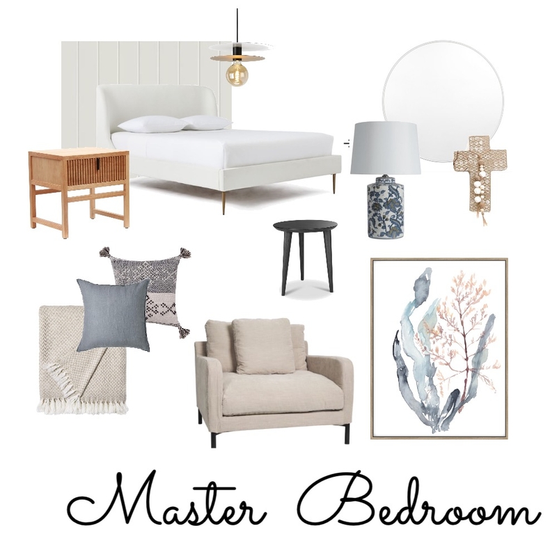 Master bedroom - Frankston Mood Board by Boutique Yellow Interior Decoration & Design on Style Sourcebook