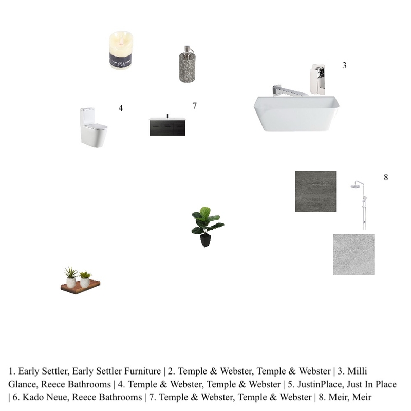 Bathroom Mood Board by 292bankier on Style Sourcebook