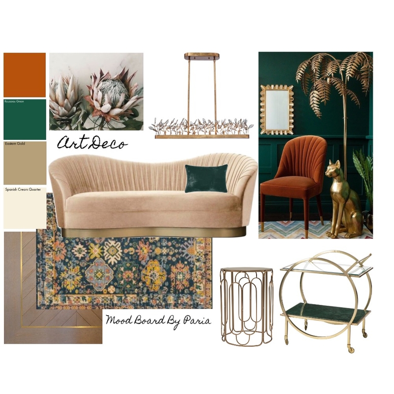 Art Deco Mood Board by Paria on Style Sourcebook