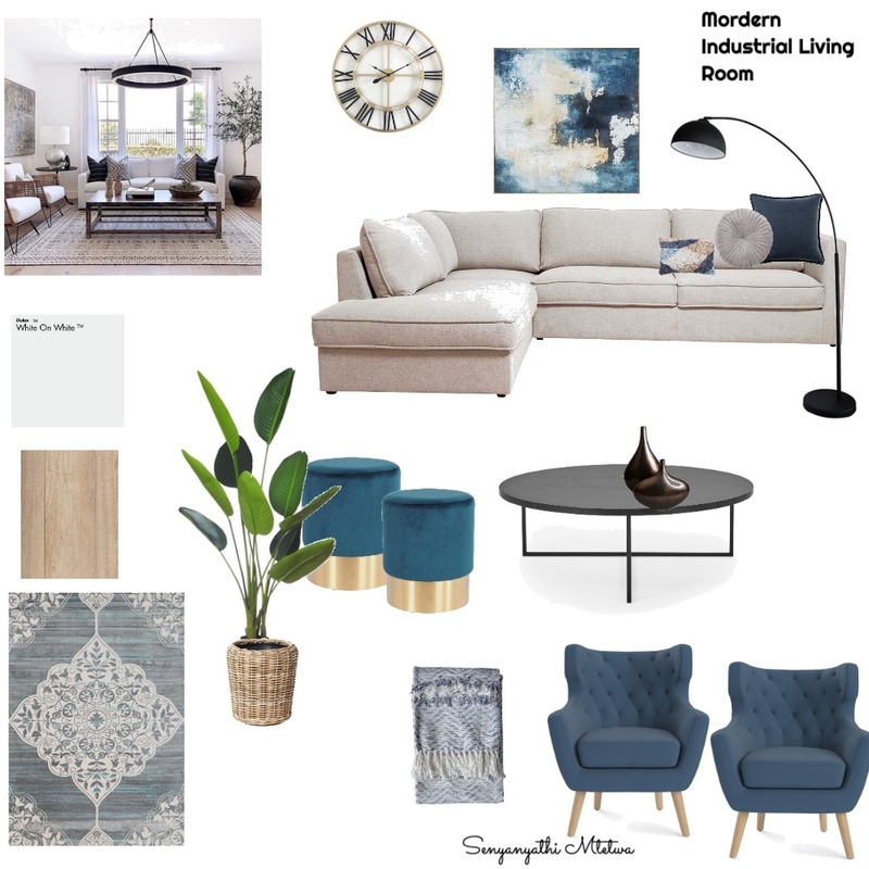 Modern Country Industrial Deco Mood Board by Hundz_interiors on Style Sourcebook