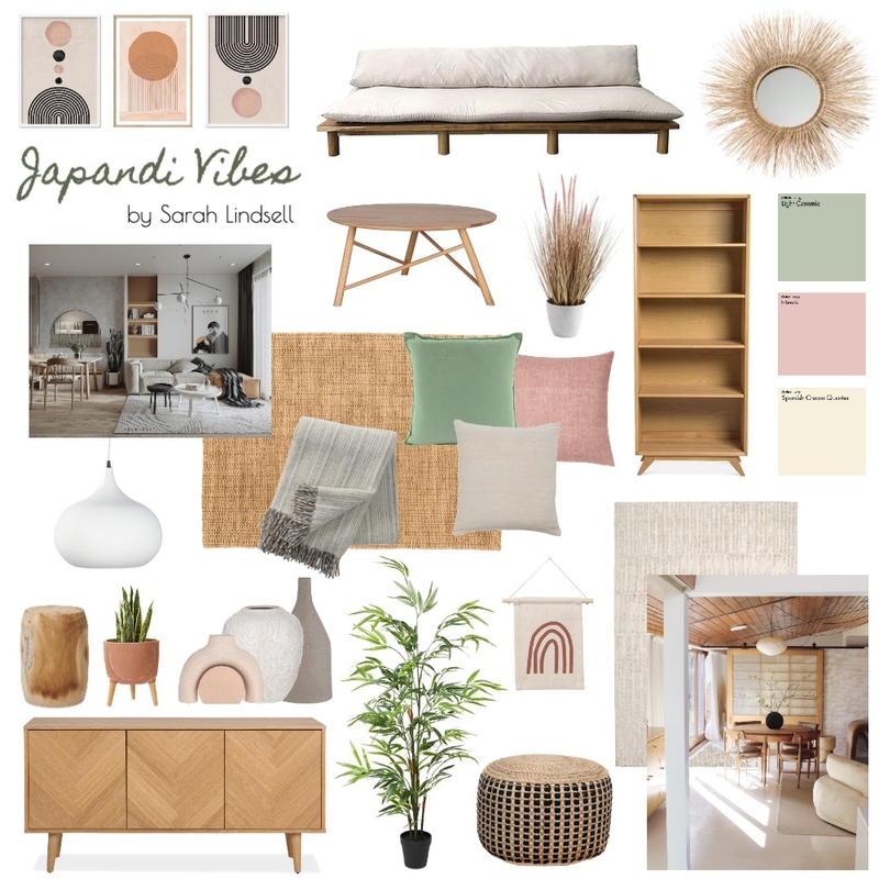 Japandi Vibes Mood Board by slindsell on Style Sourcebook