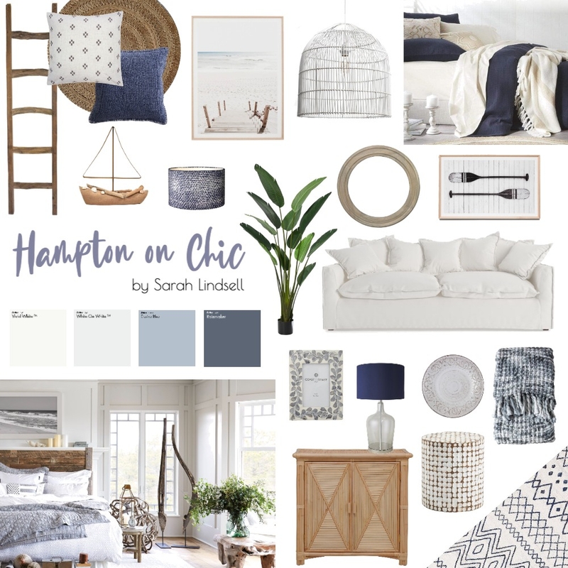 Hampton on Chic Mood Board by slindsell on Style Sourcebook