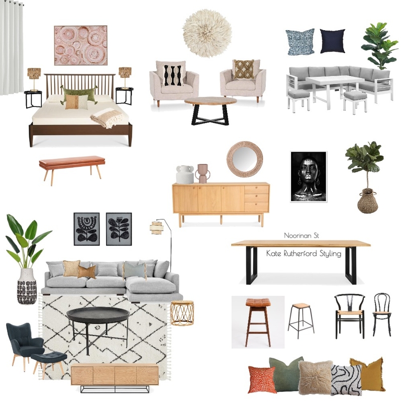 Noorinan St Mood Board by Kate Rutherford Styling on Style Sourcebook