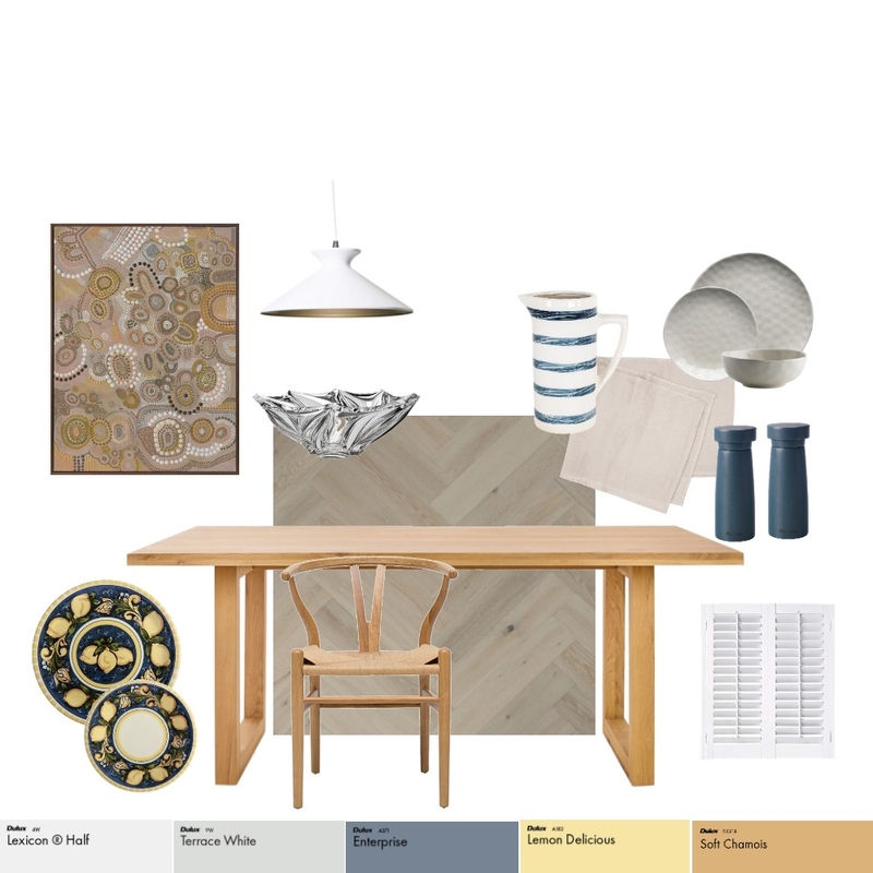 Dining Mood Board by Alexandra Pace on Style Sourcebook
